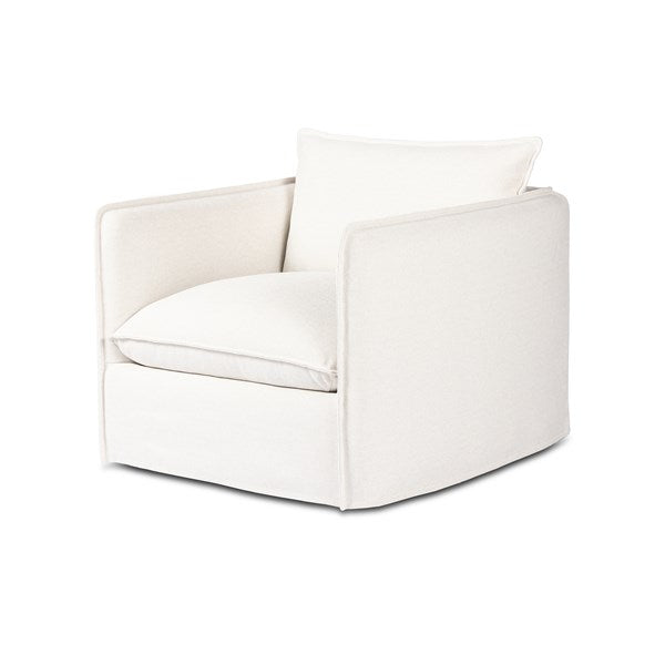 Andure Outdoor Swivel Chair Alessi Linen | BeBoldFurniture 