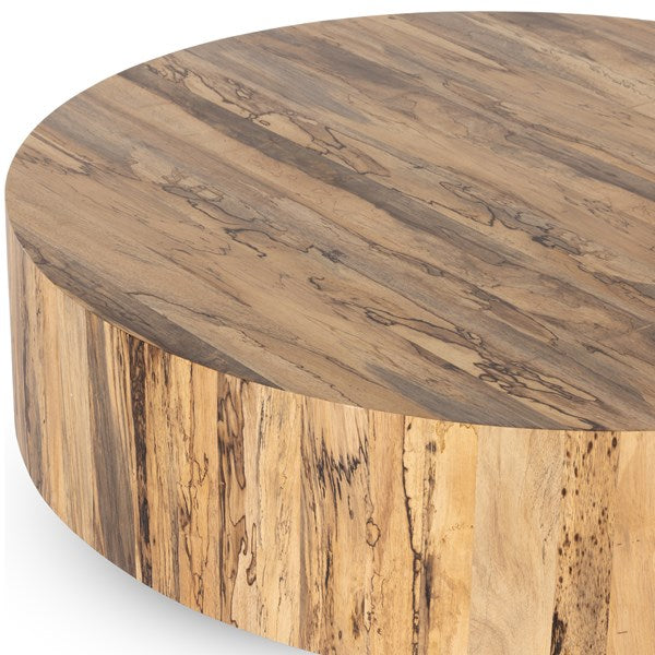 Hudson Large Coffee Table Spalted Primavera | BeBoldFurniture