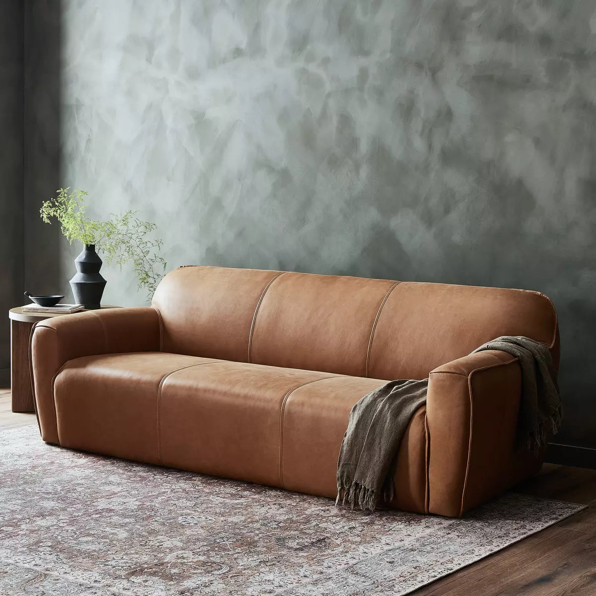 Ericksen Sofa Palermo Cognac | BeBoldFurniture
