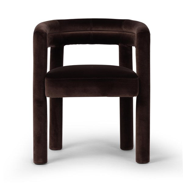 Tacova Dining Chair Surrey Cocoa | BeBoldFurniture