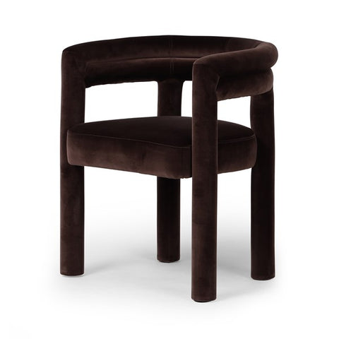 Tacova Dining Chair Surrey Cocoa | BeBoldFurniture 