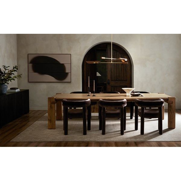 Tacova Dining Chair Surrey Cocoa | BeBoldFurniture