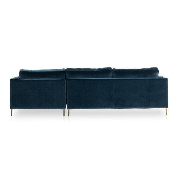 Emery 2 Piece Raf Sectional Sapphire Bay | BeBoldFurniture