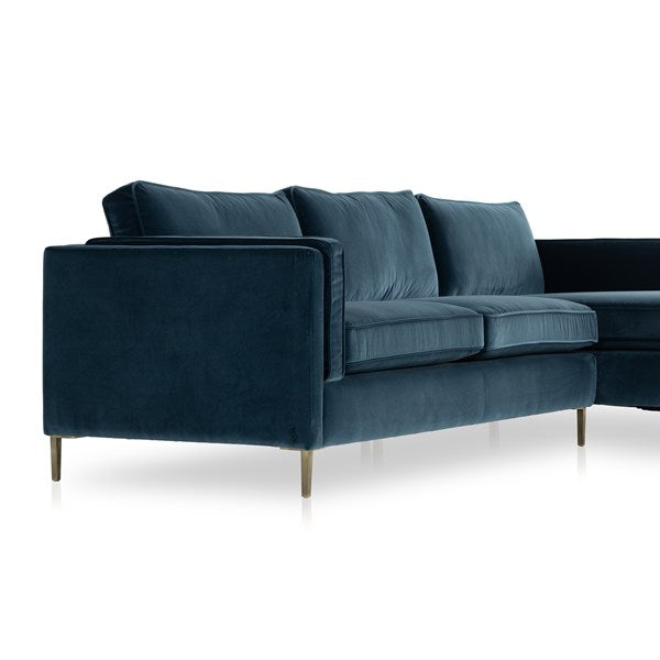 Emery 2 Piece Raf Sectional Sapphire Bay | BeBoldFurniture
