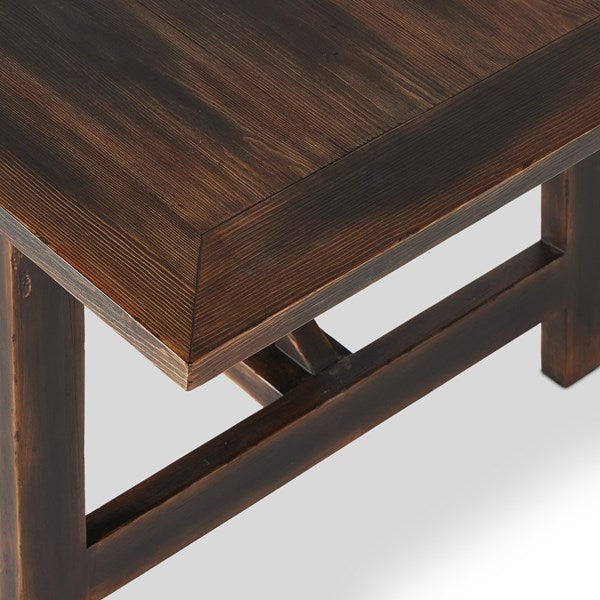 The 1500 Kilometer Dining Table Aged Brown | BeBoldFurniture