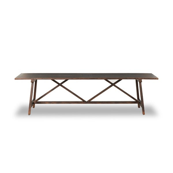 The 1500 Kilometer Dining Table Aged Brown | BeBoldFurniture