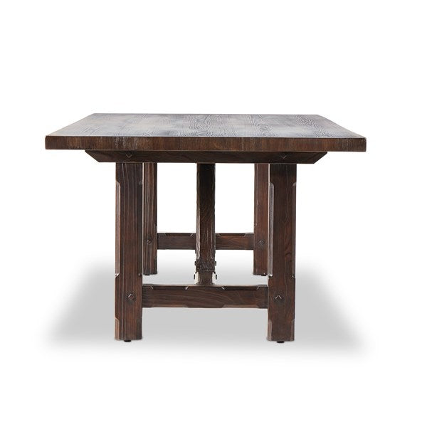The Arch Dining Table Medium Brown Fir | BeBoldFurniture