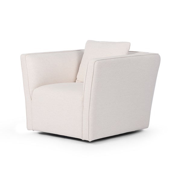 Cantrell Swivel Chair Badon Flax | BeBoldFurniture 