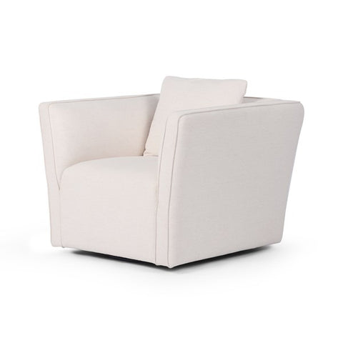 Cantrell Swivel Chair Badon Flax | BeBoldFurniture 