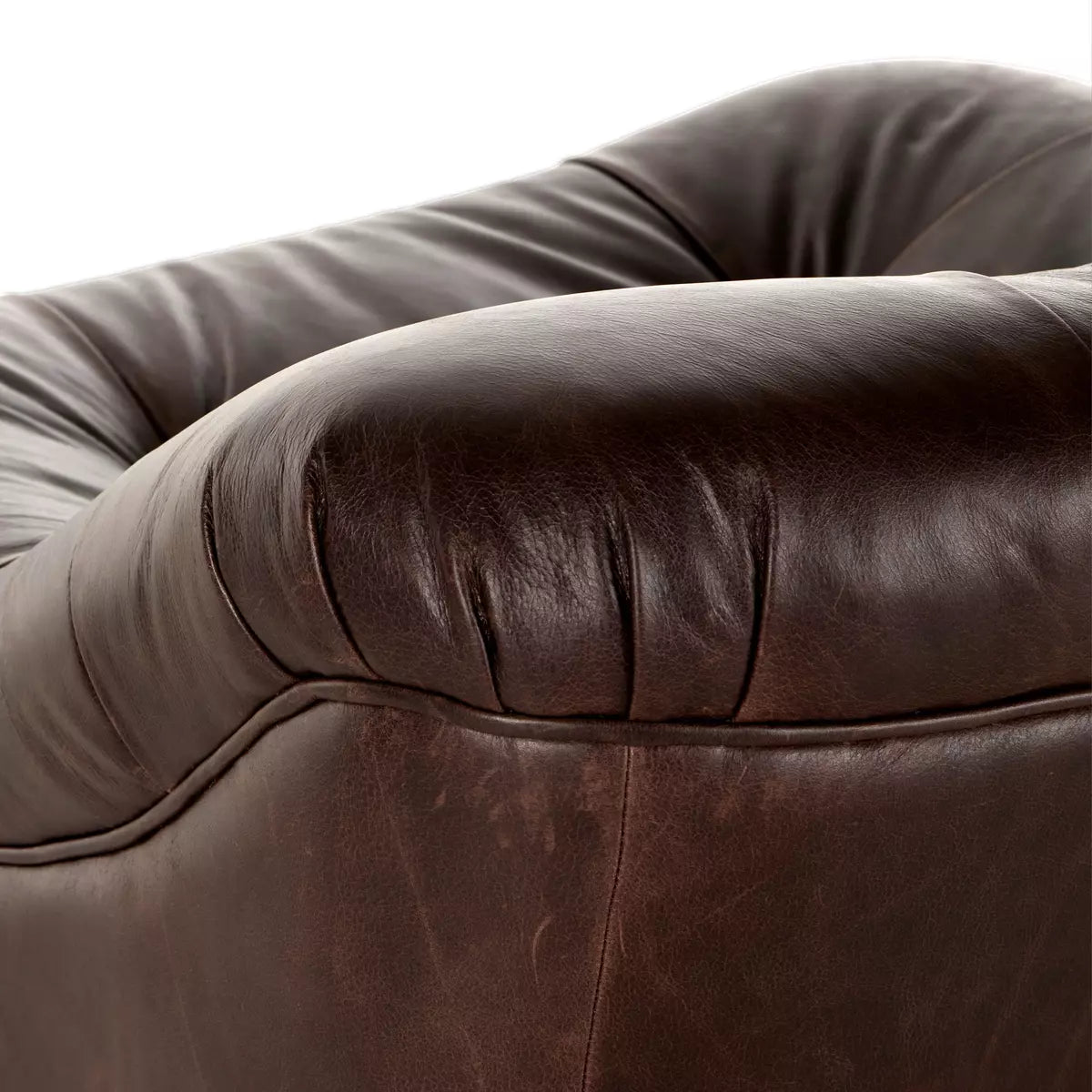 Farley Swivel Chair Conroe Cigar | BeBoldFurniture