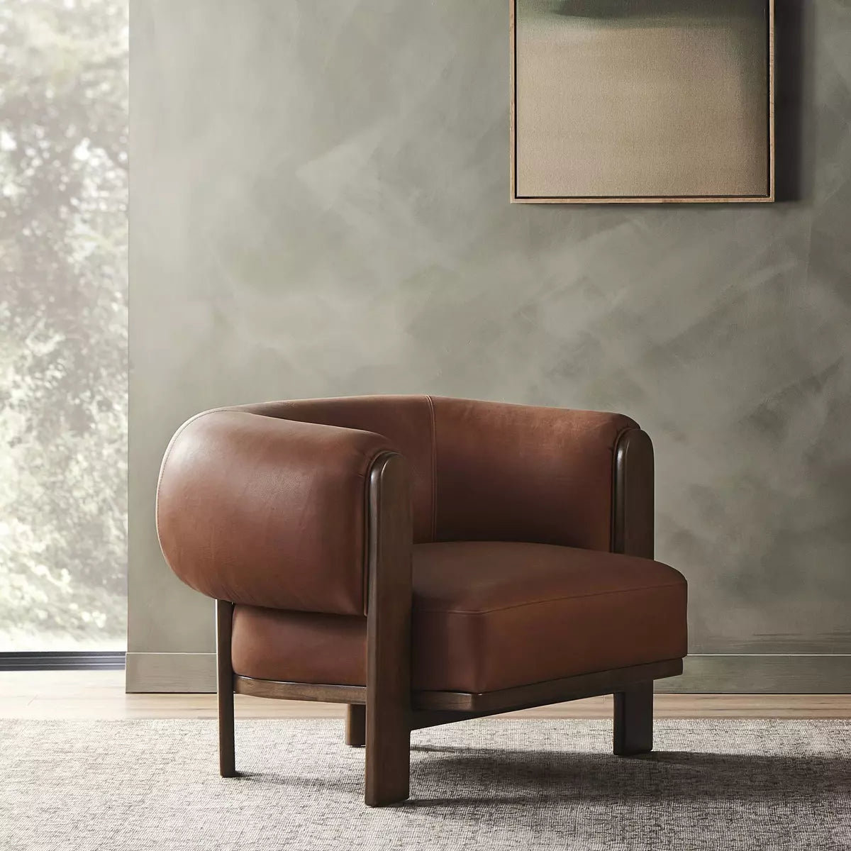 Ira Chair Brickhouse Cognac | BeBoldFurniture