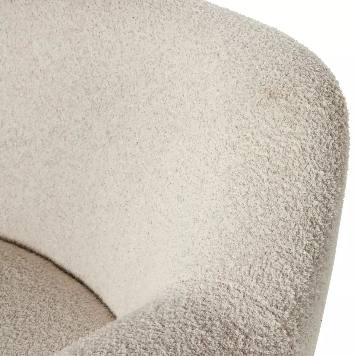 Julius Swivel Chair Sheldon Ivory | BeBoldFurniture