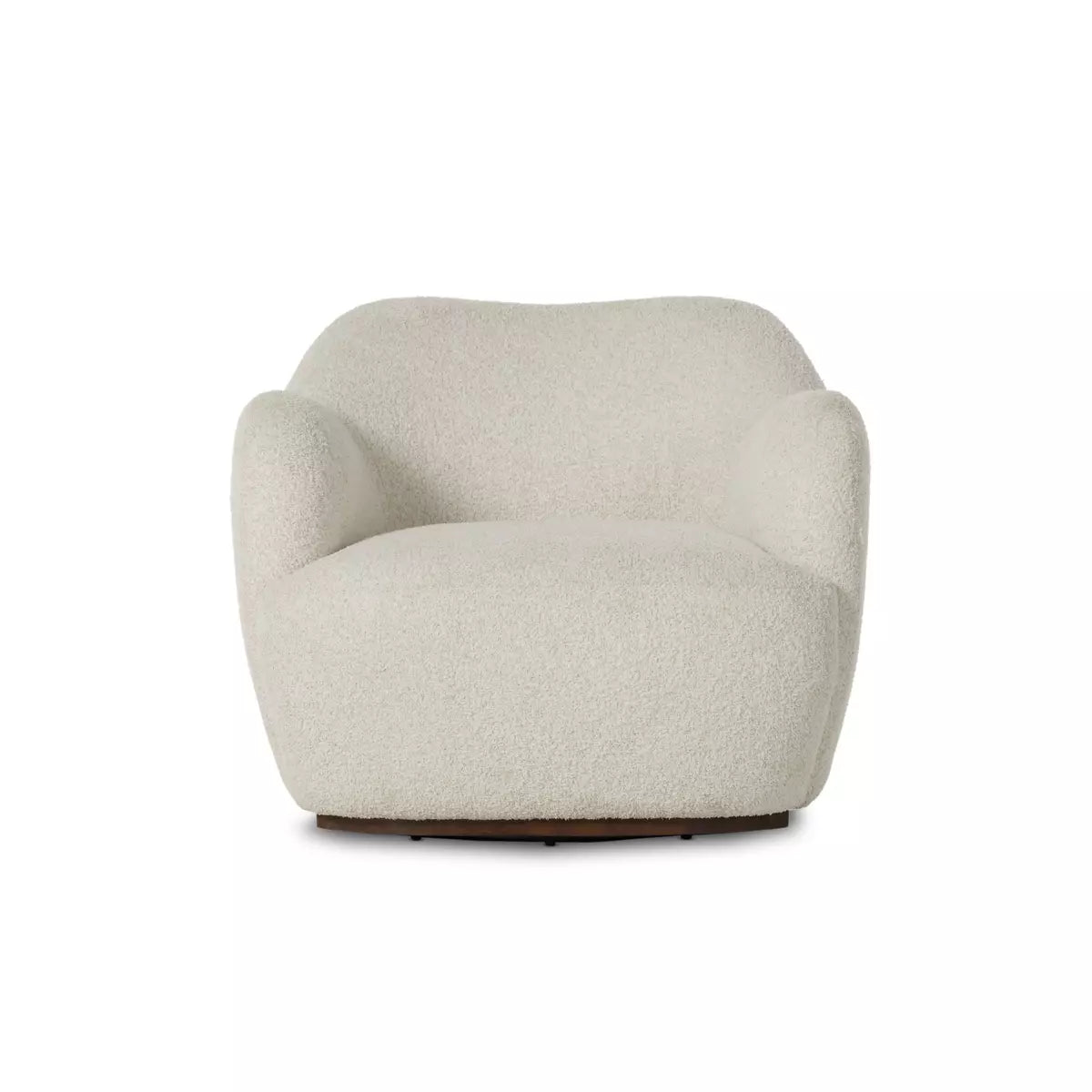 Julius Swivel Chair Sheldon Ivory | BeBoldFurniture