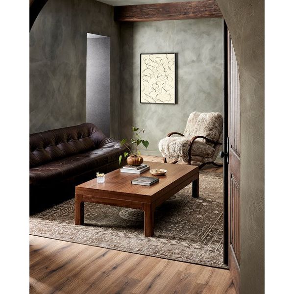 Tobin Chair Taupe Mongolian Fur | BeBoldFurniture