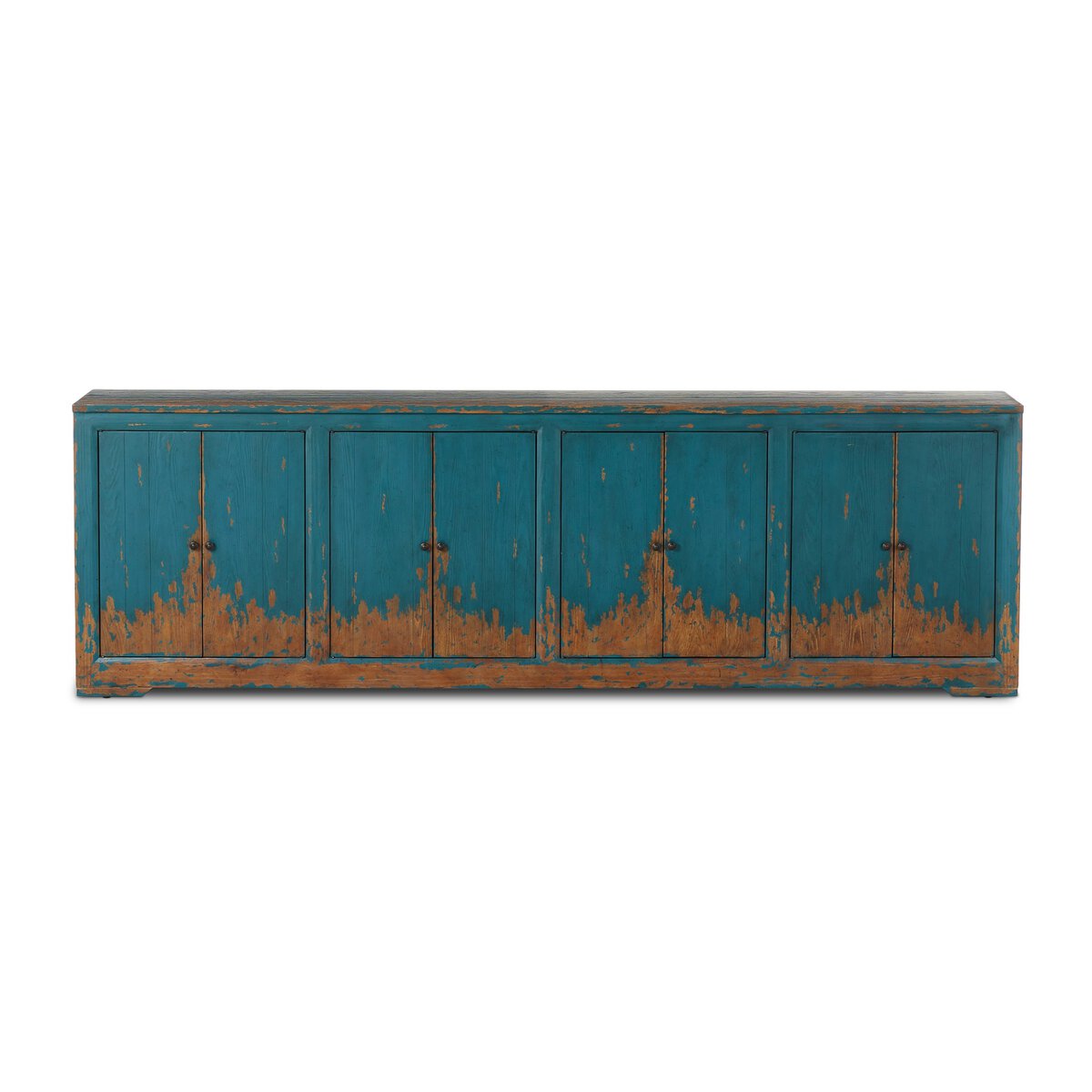 It Takes An Hour Sideboard 122" Distressed Blue
