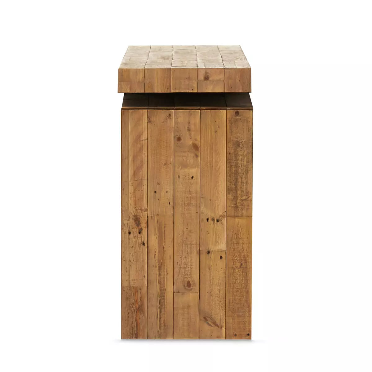 Matthes Large Console Table Sierra Rustic Natural 94" Be Bold Furniture