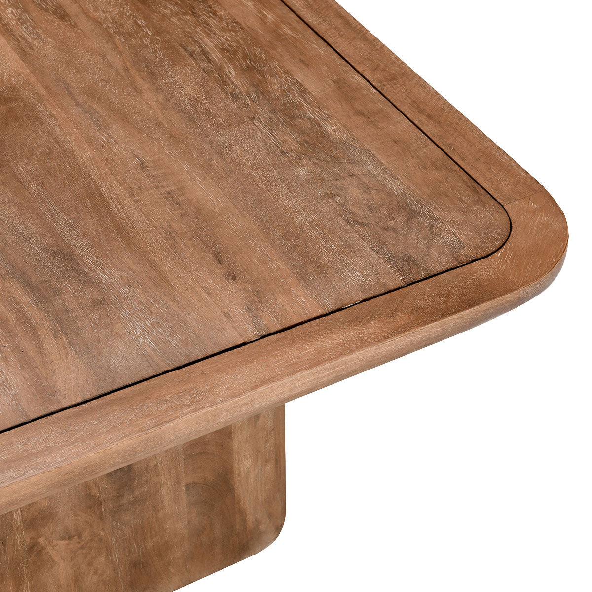 Chloe 48" Square Coffee Table Umber | BeBoldFurniture