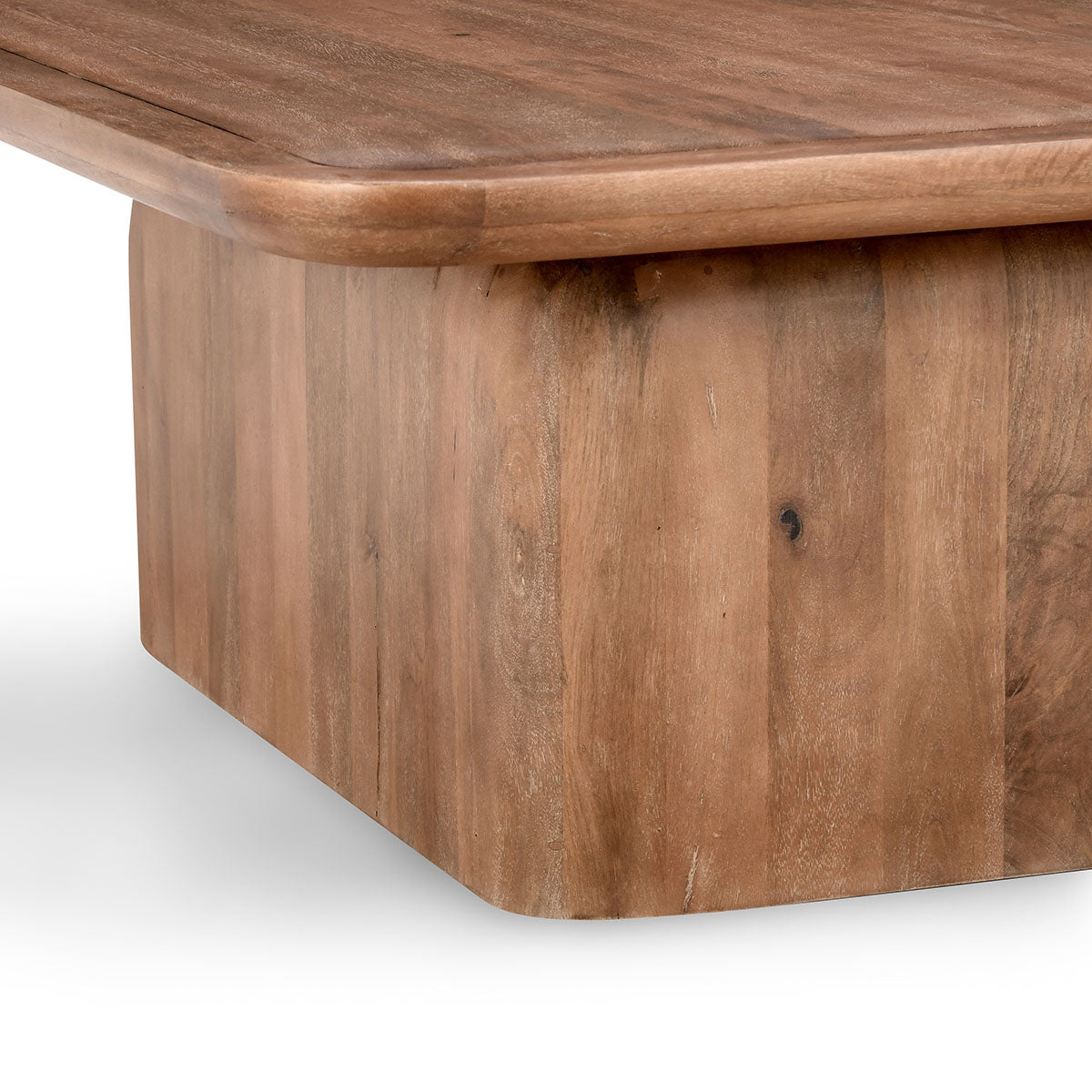 Chloe 48" Square Coffee Table Umber | BeBoldFurniture