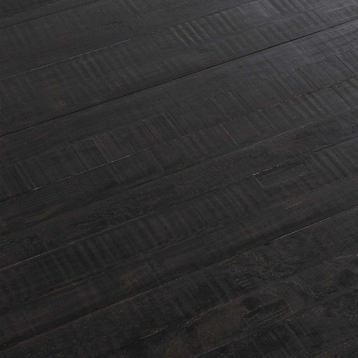 Larson Reclaimed Pine 96" Dining Table Carbon Black | BeBoldFurniture
