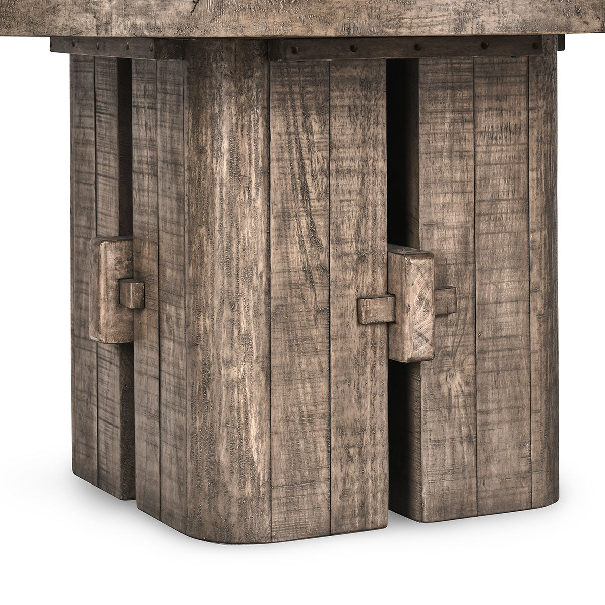Rosemount Reclaimed Pine 60" Round Dining Table Aged
Brown | BeBoldFurniture