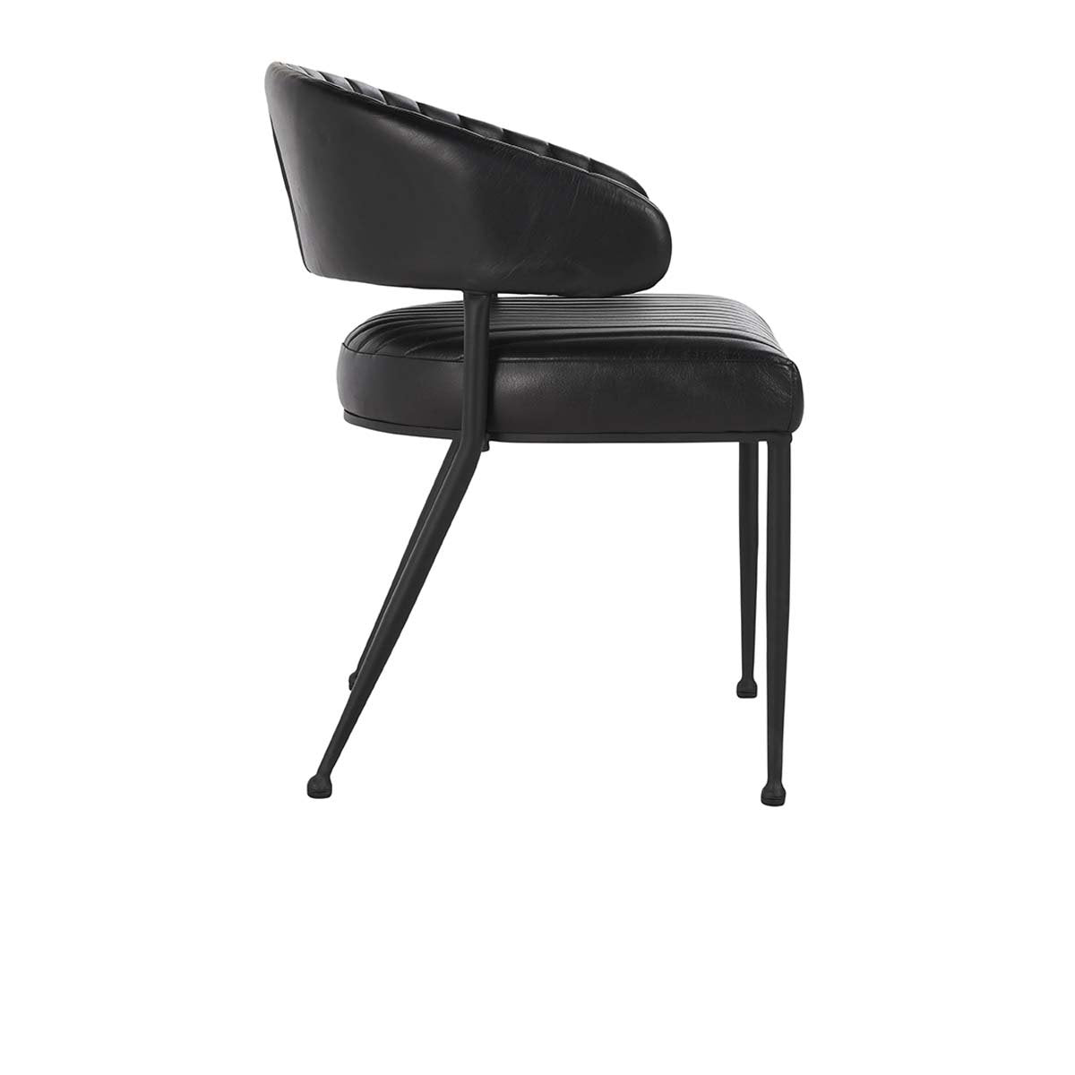 Umbria Dining Chair Jet Black | BeBoldFurniture