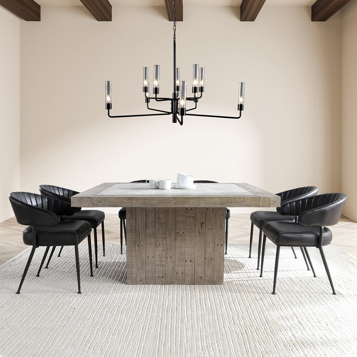 Umbria Dining Chair Jet Black | BeBoldFurniture