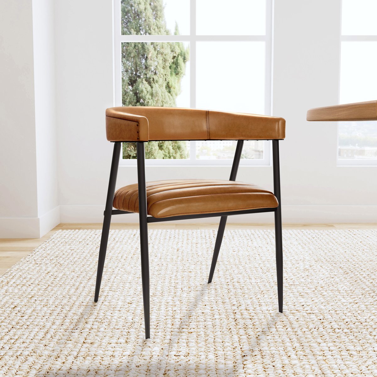 Preston Dining Chair Tudor Brown | BeBoldFurniture