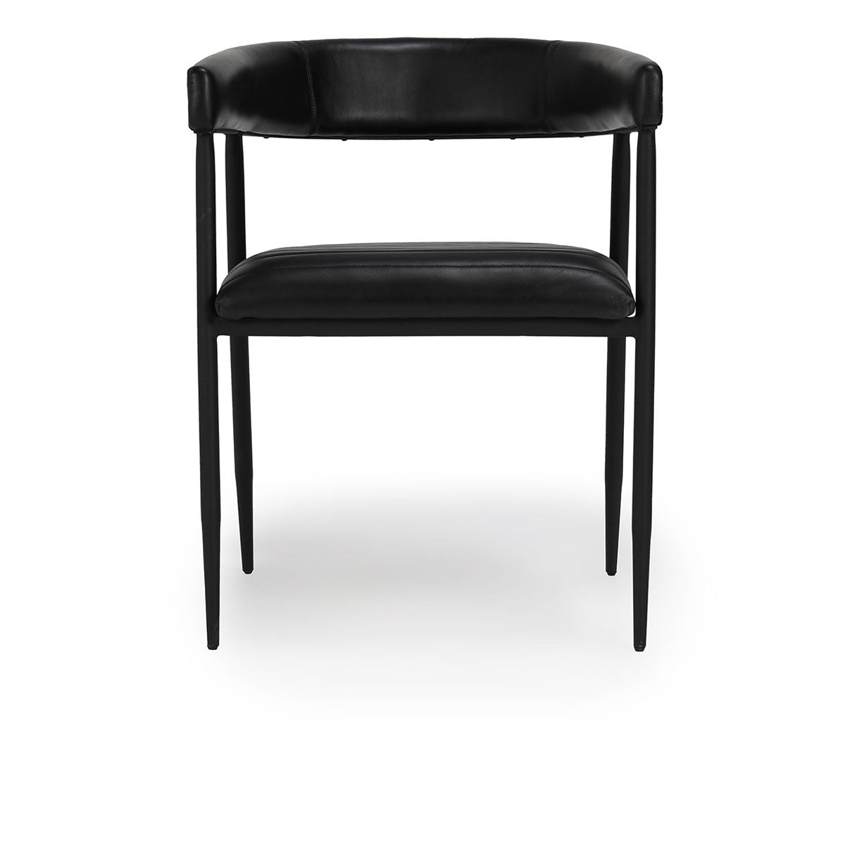 Preston Dining Chair Jet Black | BeBoldFurniture
