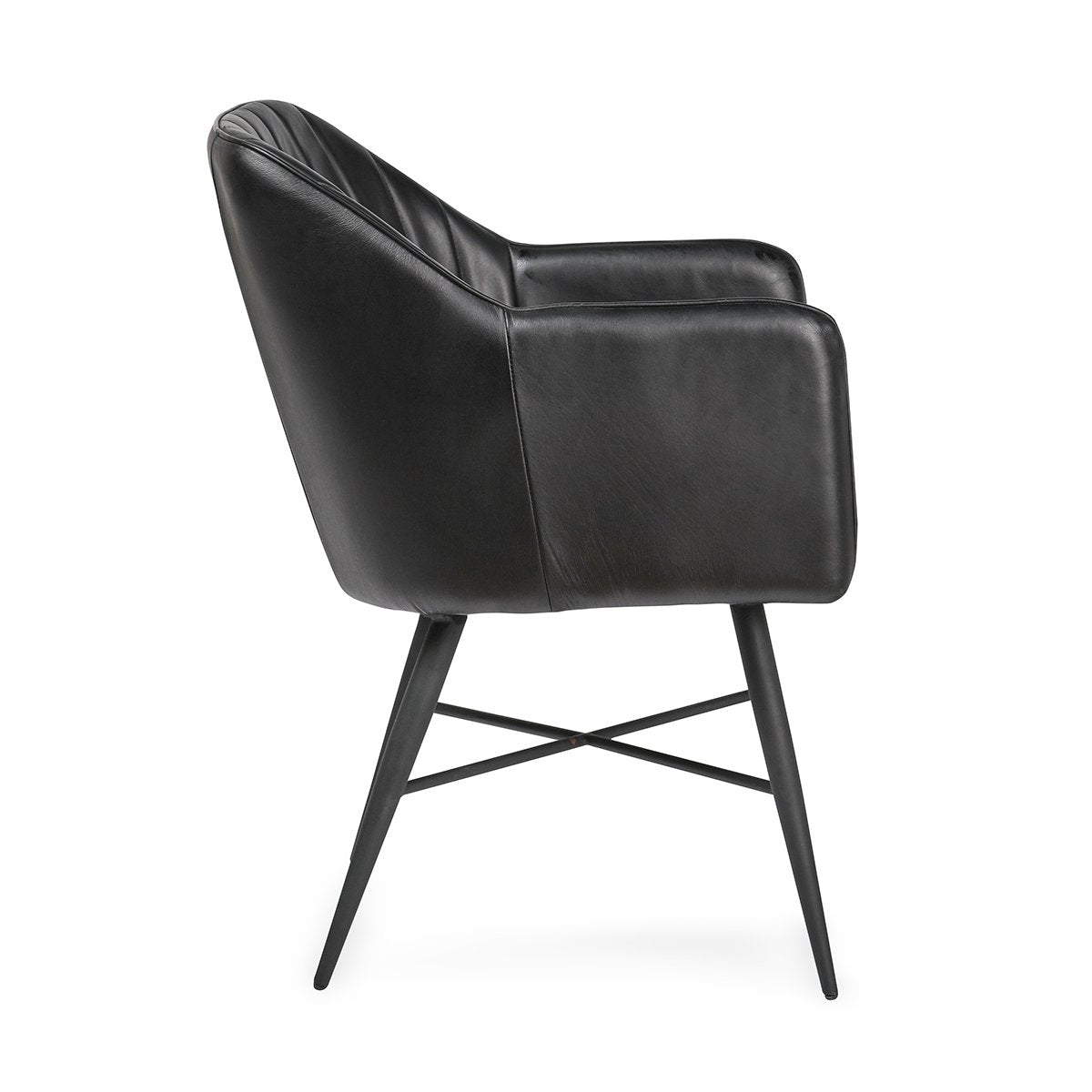 Leon Leather Dining Chair | BeBoldFurniture
