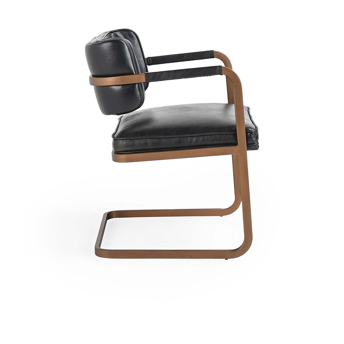 Fonda Dining Chair Jet Black | BeBoldFurniture