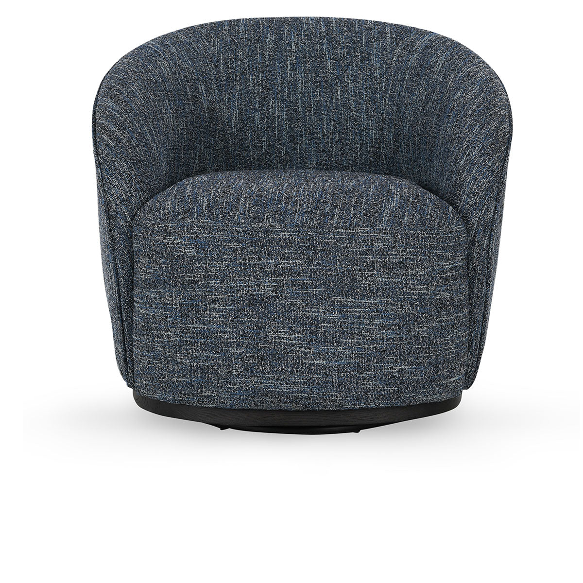 Andrea Swivel Accent Chair Blue | BeBoldFurniture