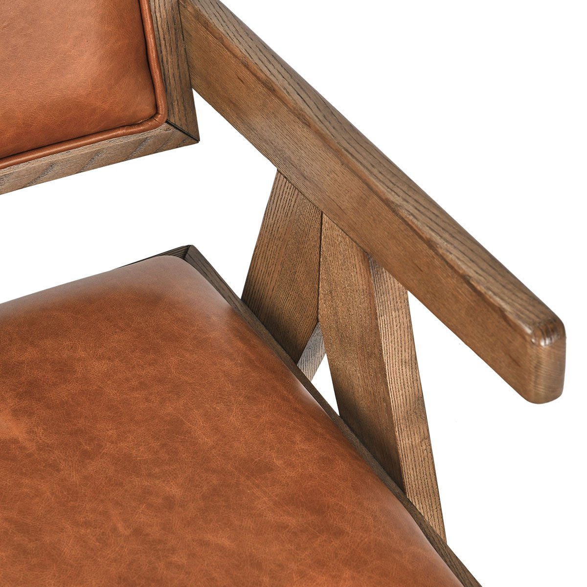 Dolton Dining Arm Chair Autumn Brown | BeBoldFurniture