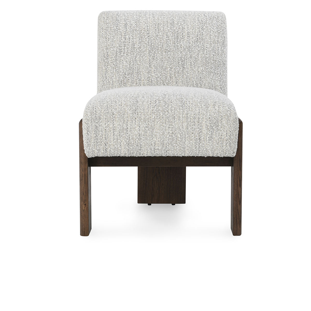 Chelsea Upholstered/Wood Dining Chair Pixel Ivory