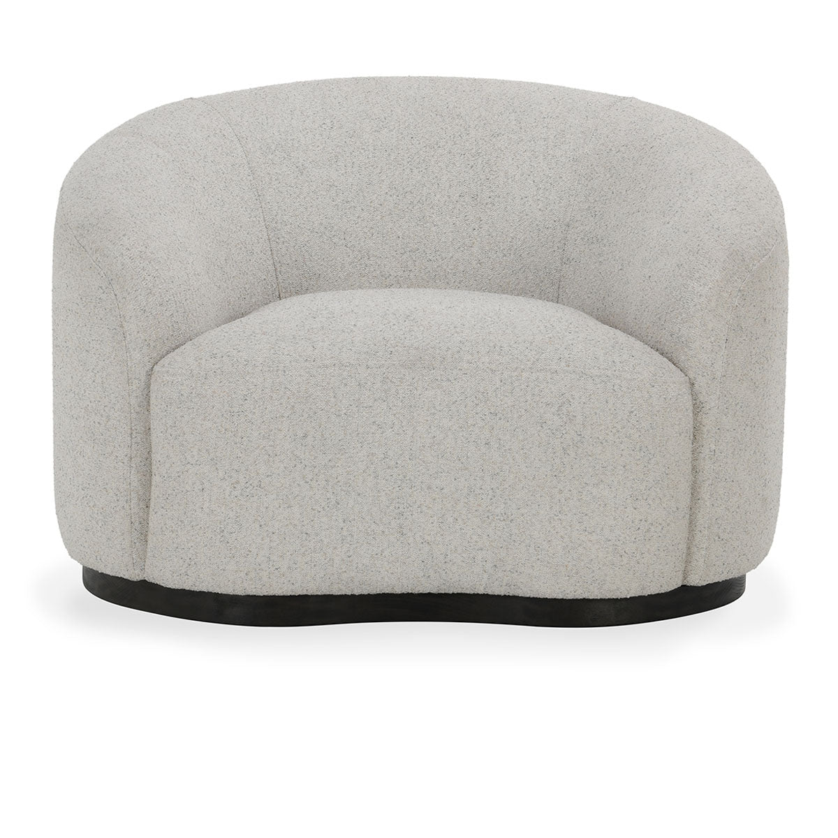 Beverly Swivel Accent Chair Ivory | BeBoldFurniture