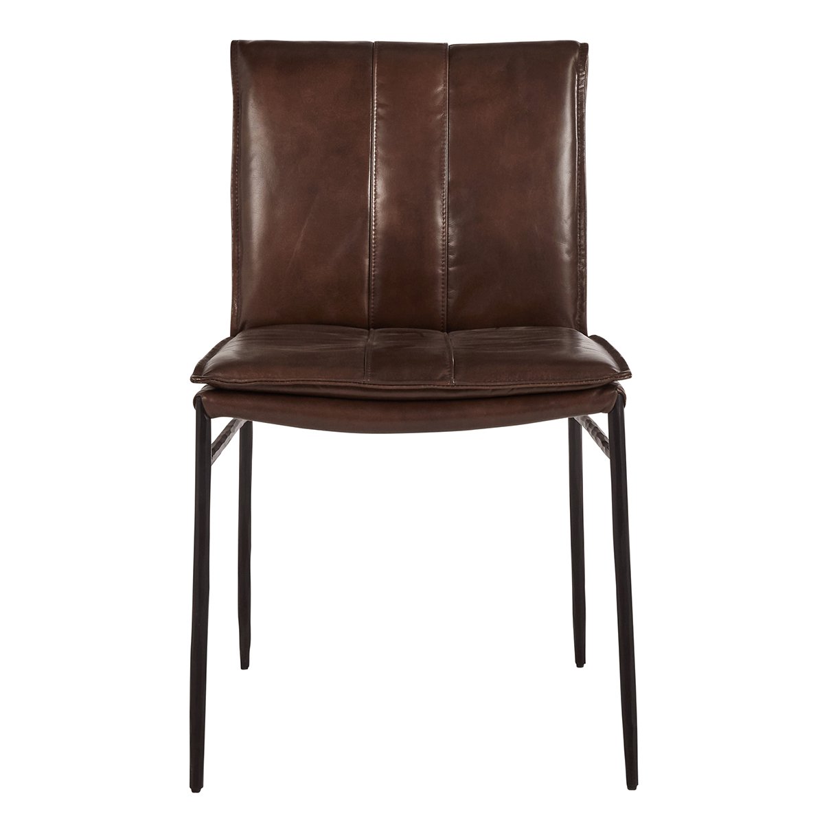 Mayer Dining Chair Set of 2 Brown | BeBoldFurniture