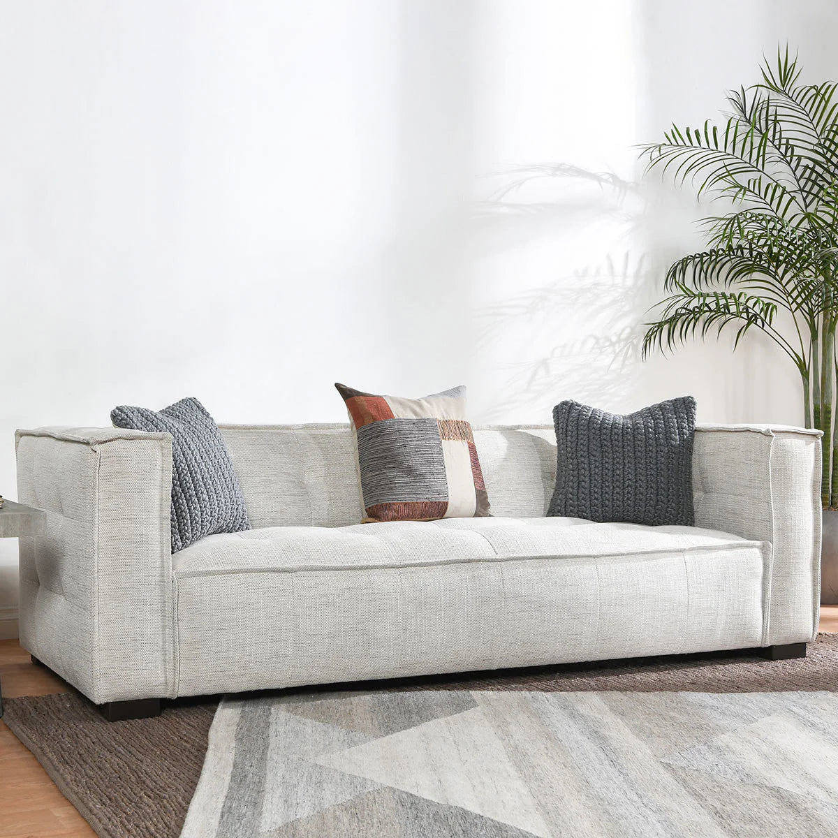 Element Upholstered Sofa Beige | BeBoldFurniture