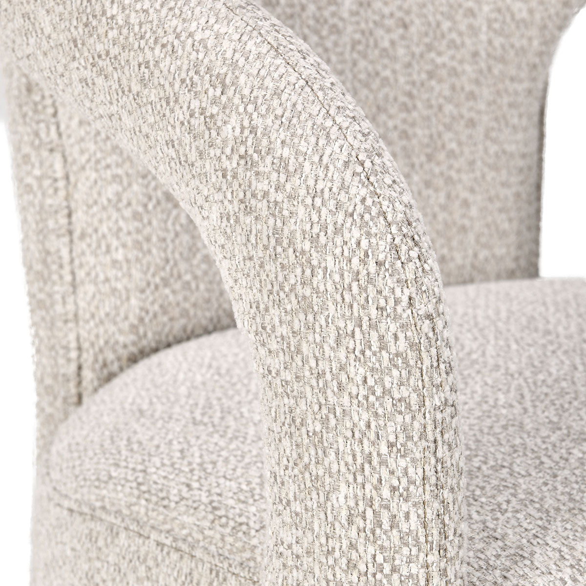 Archie Accent Chair Ivory | BeBoldFurniture