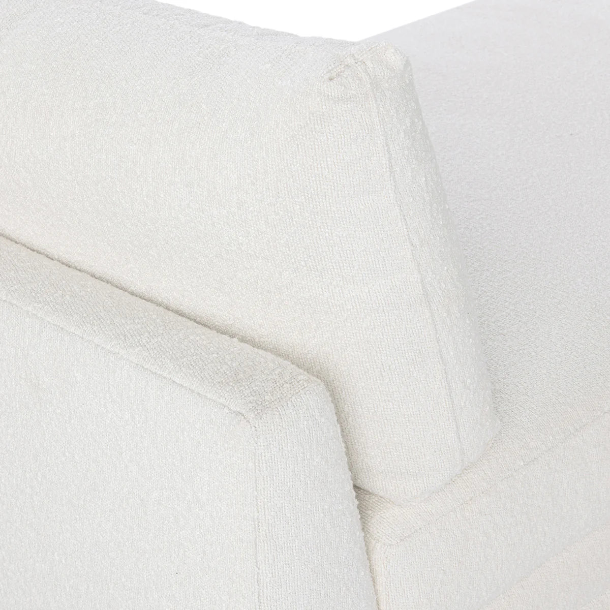 Audrey Upholstered Daybed Rise White | BeBoldFurniture