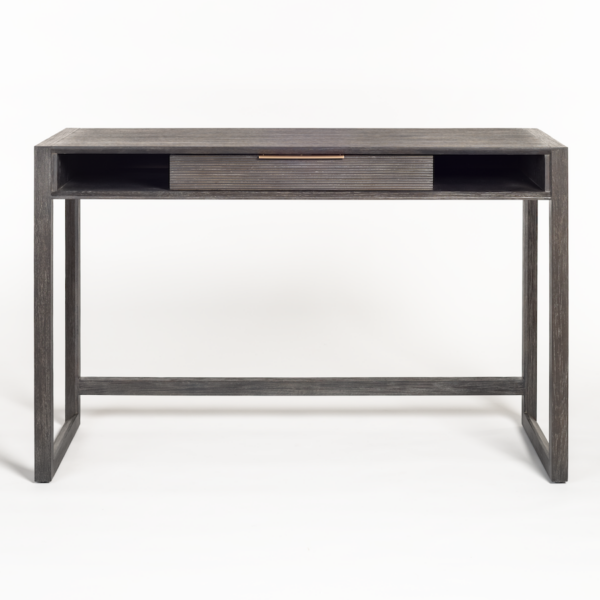 Riley Brushed Carbon Desk in Houston | Office | BeBoldFurniture