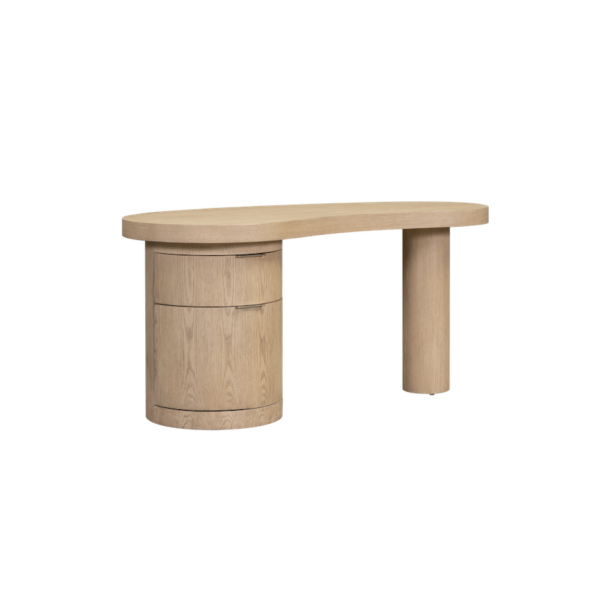 Rory Raw Oak Desk Online in Houston | Office | BeBoldFurniture