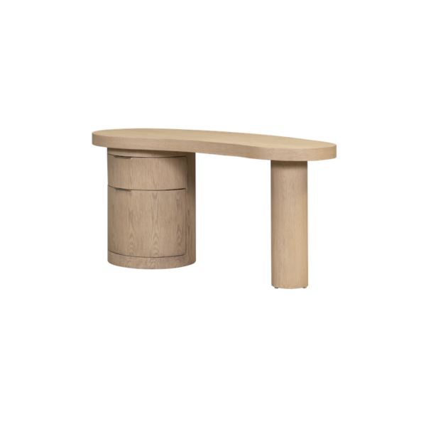 Rory Raw Oak Desk Online in Houston | Office | BeBoldFurniture