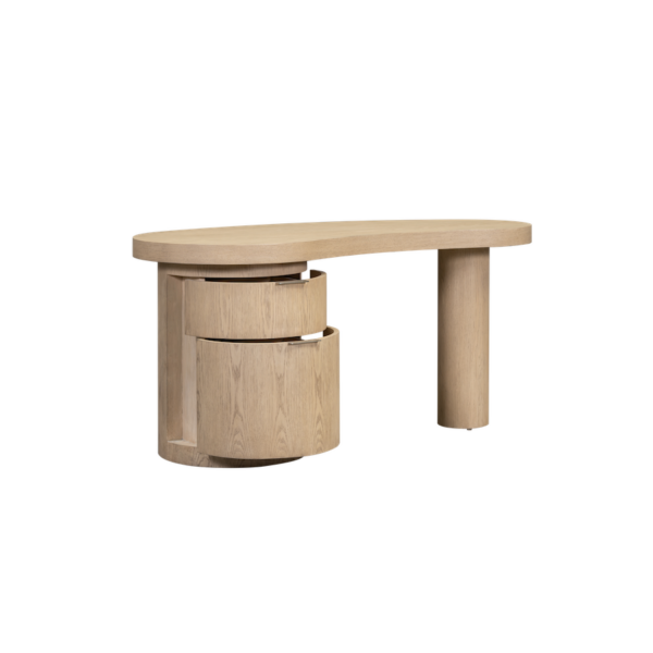 Rory Raw Oak Desk Online in Houston | Office | BeBoldFurniture