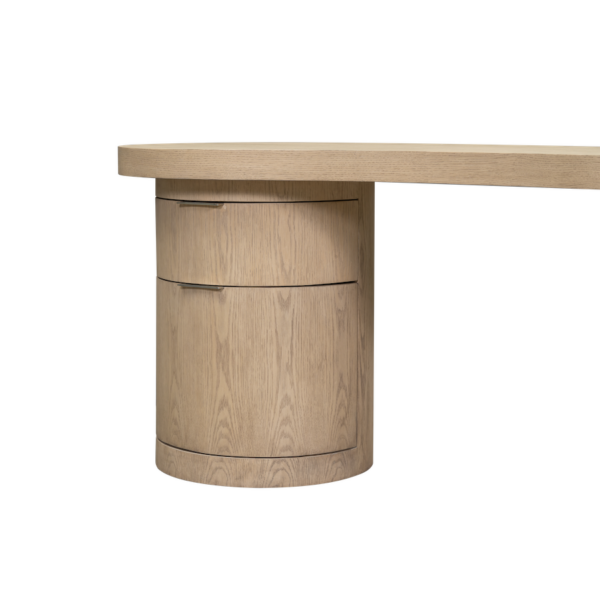 Rory Raw Oak Desk Online in Houston | Office | BeBoldFurniture