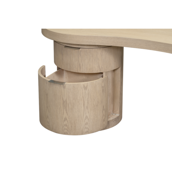 Rory Raw Oak Desk Online in Houston | Office | BeBoldFurniture