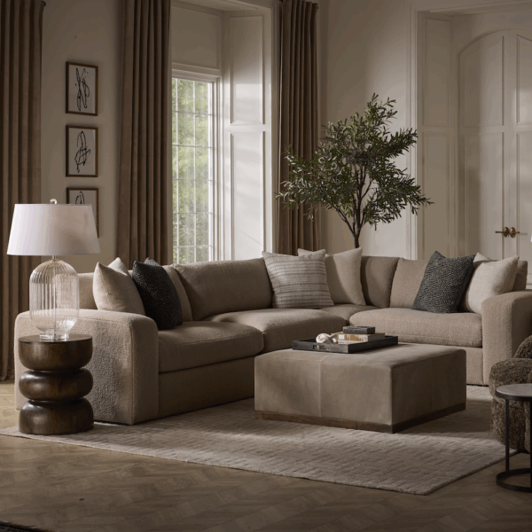 Linden Sectional RAF Sofa in Houston | BeBoldFurniture