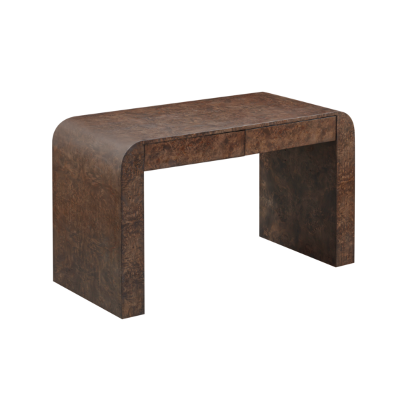 Brea Desk Brown Online in Houston | Office | BeBoldFurniture
