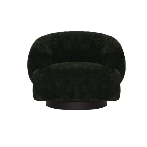 Nyles Swivel Chair Mystery Moss | BeBoldFurniture