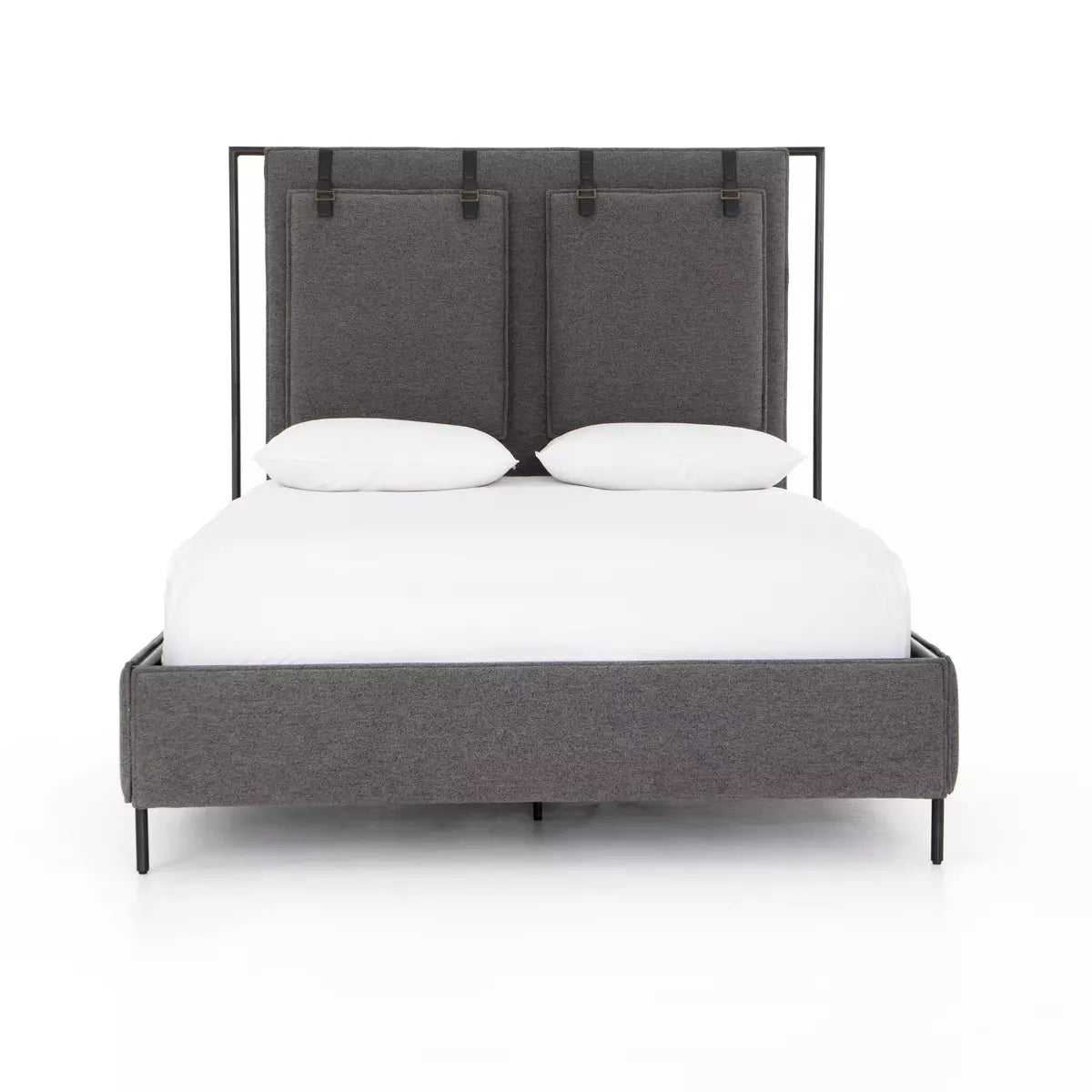 Leigh Upholstered Bed San Remo Ash | BeBoldFurniture