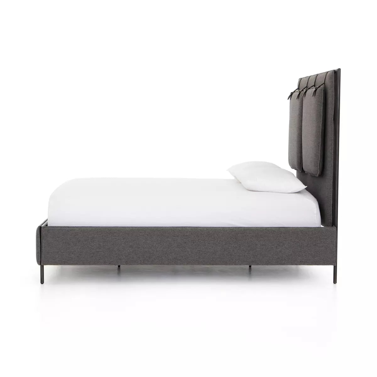 Leigh Upholstered Bed San Remo Ash | BeBoldFurniture