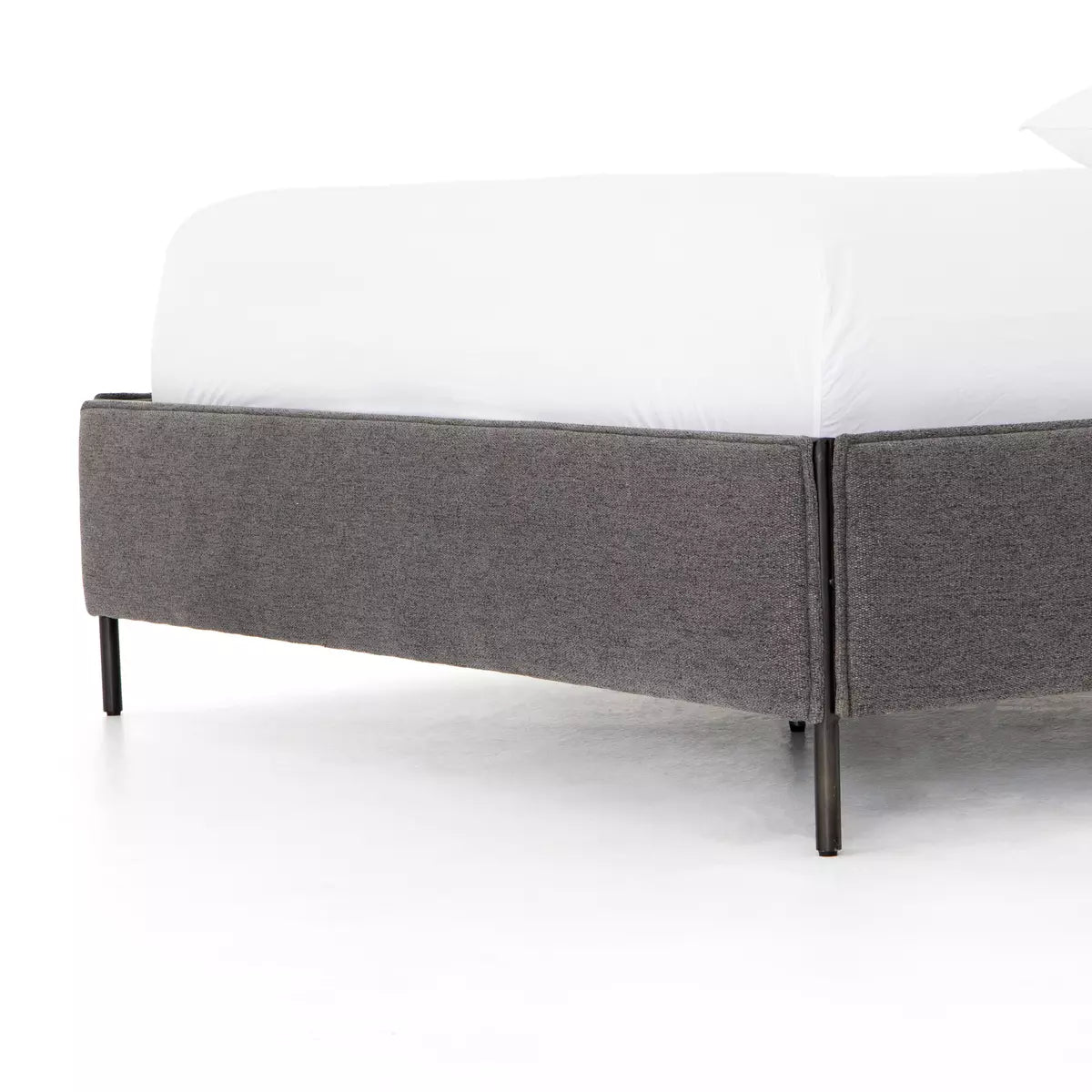 Leigh Upholstered Bed San Remo Ash | BeBoldFurniture